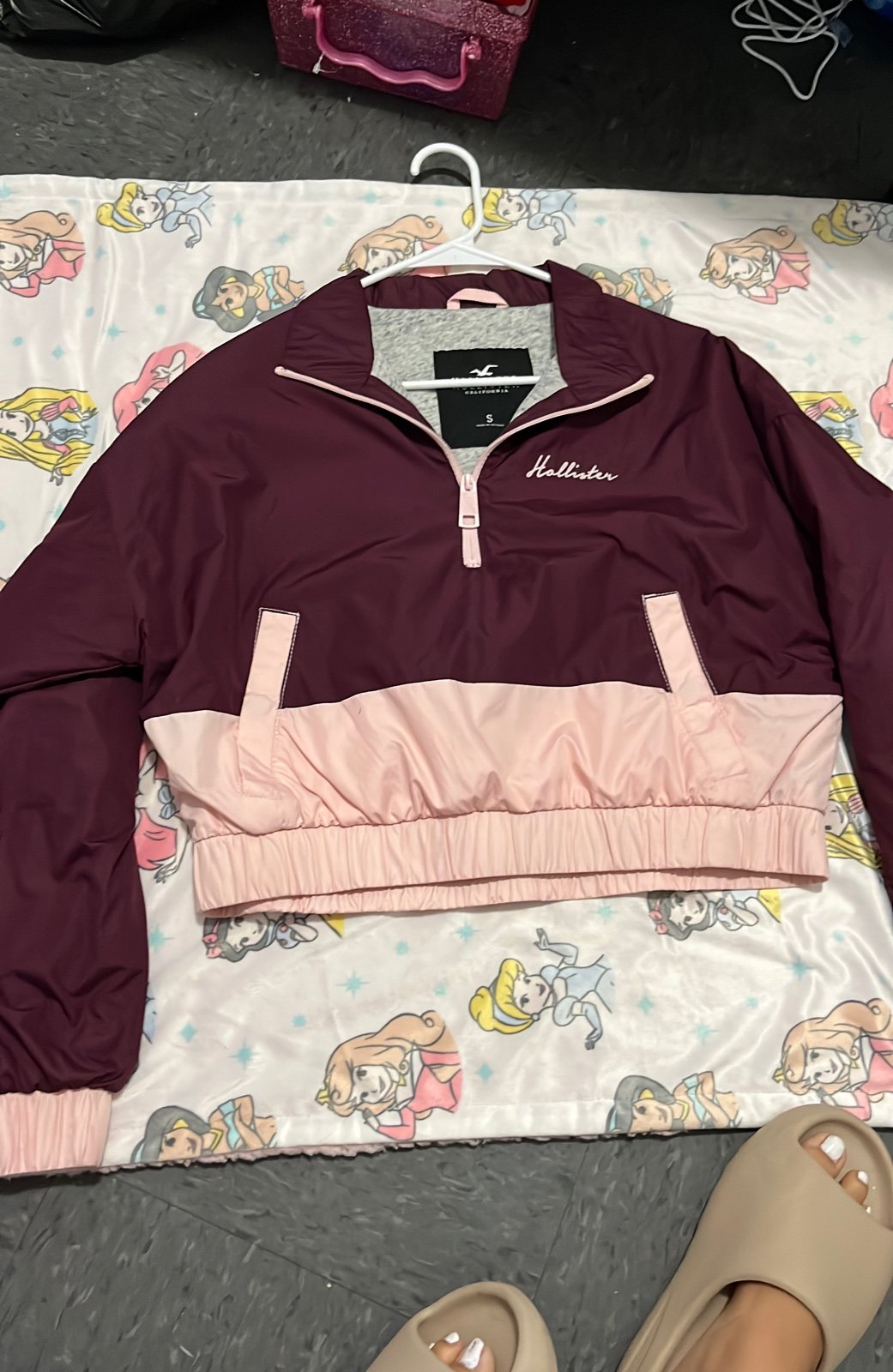 Cropped Hollister Windbreaker