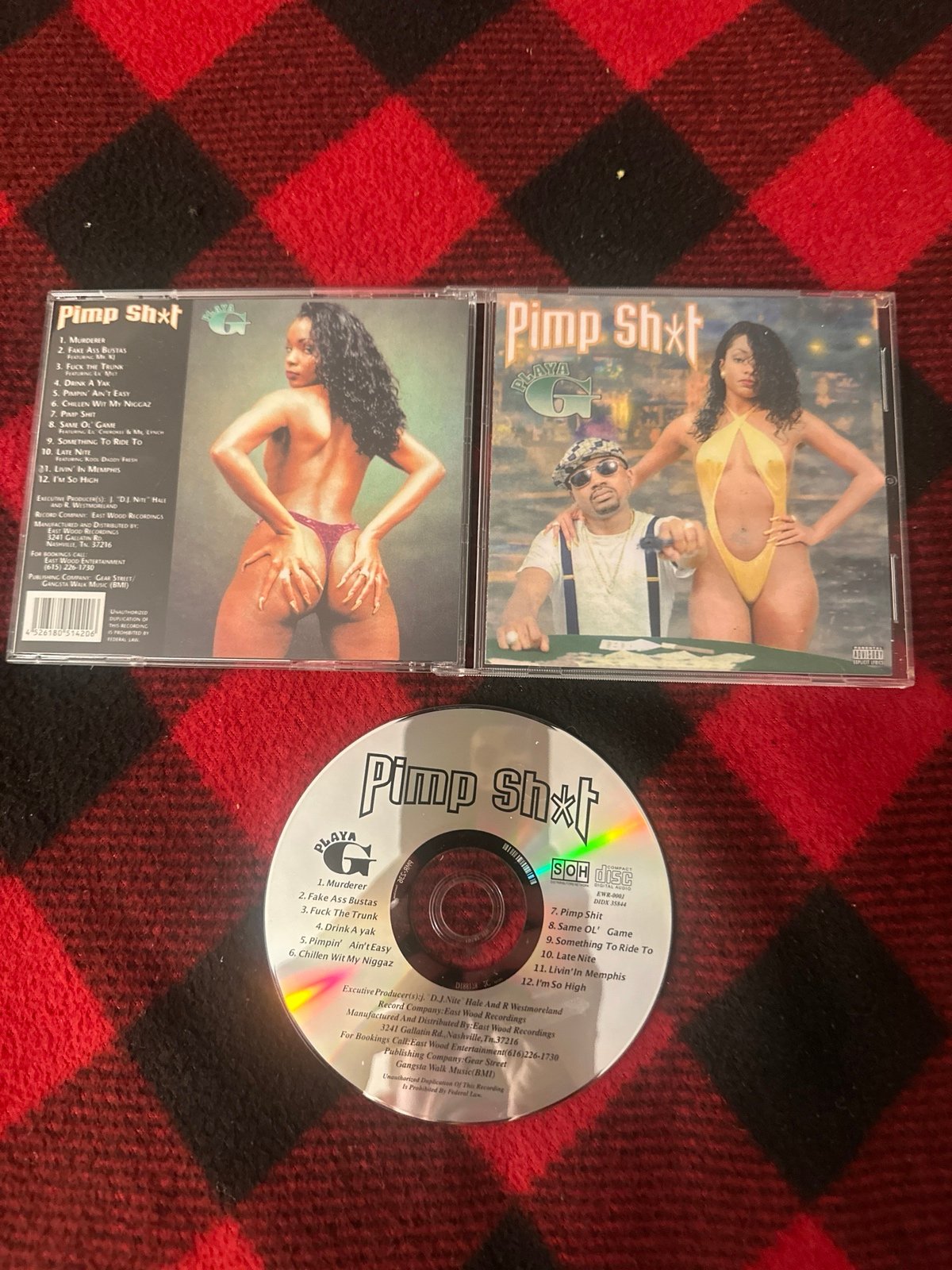 PLAYA G-PIMP SH*T (EXPLICIT VERSION) OG PRESS