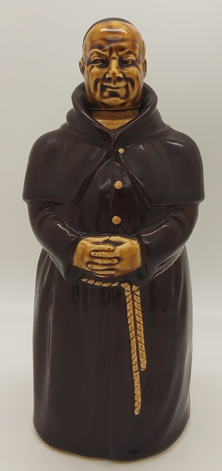 Vintage Monk / Friar Empty Decanter Made in Germany 2524