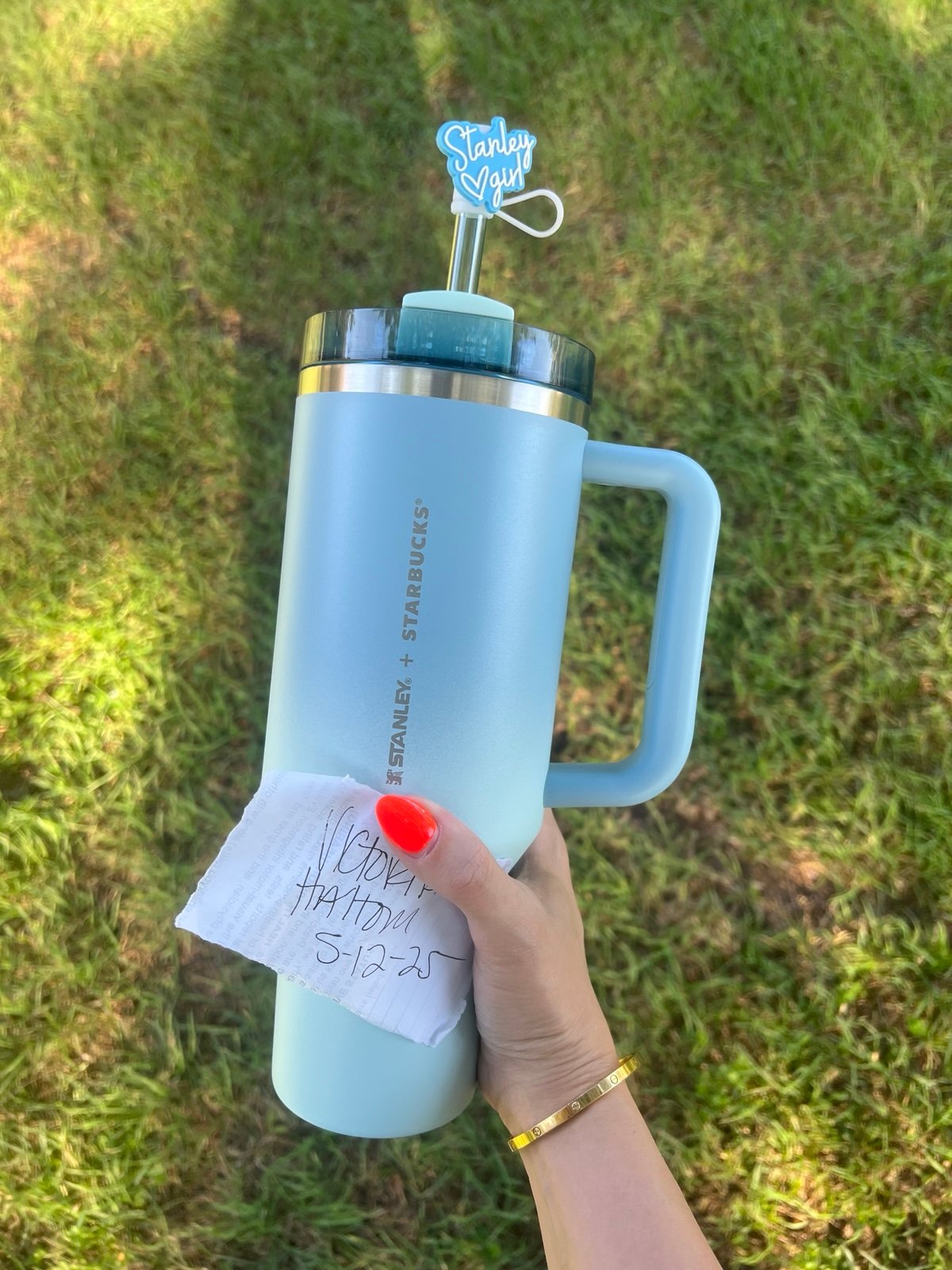 BNWT STANLEY X STARBUCKS DUSTY BLUE 40 OZ