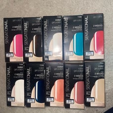 10 sensationail gel nail polish