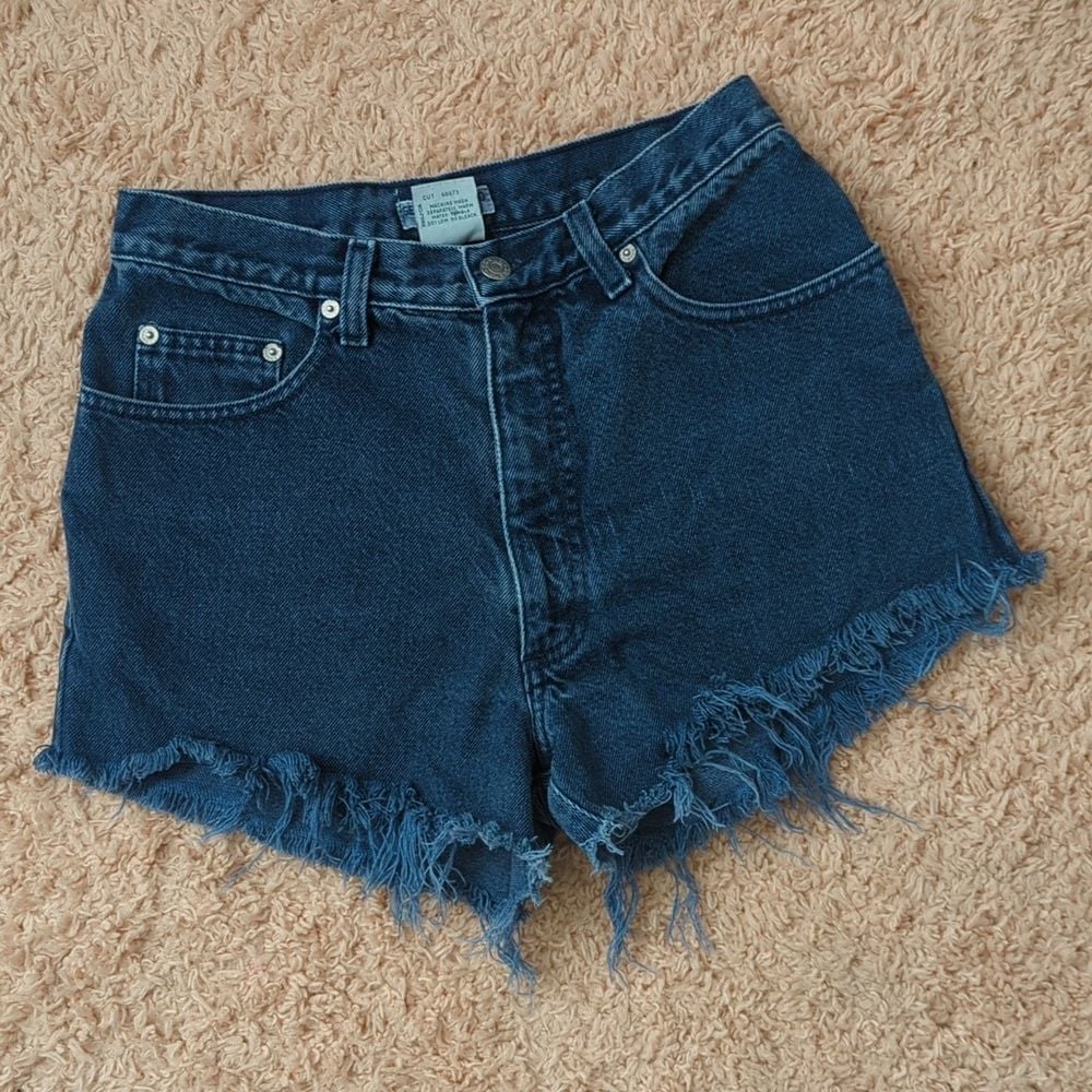 Guess Vintage Georges Marciano High Waist Denim Shorts 31