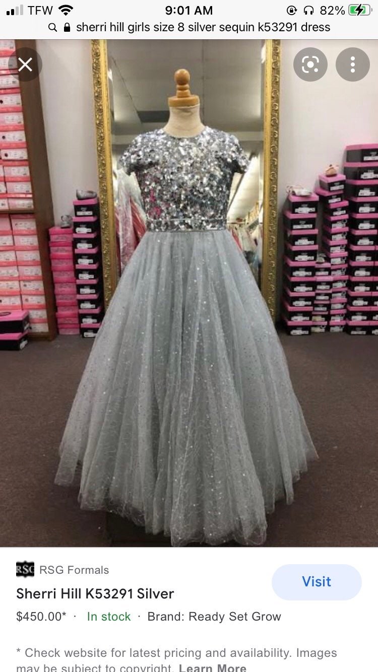 Sherri Hill girls size 8