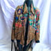 Vintage 90s Giacca Wind Suit Destination Print sz M top S bottom