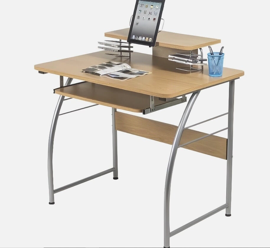 Office Desk Computer Desk PC Laptop Table Office Desk Study Workstation for Home