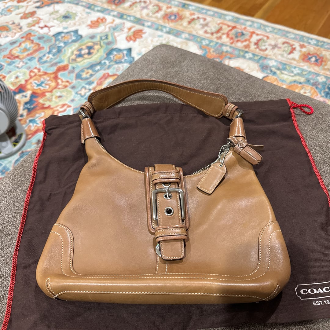 Coach leather buckle 2002 Vintage
