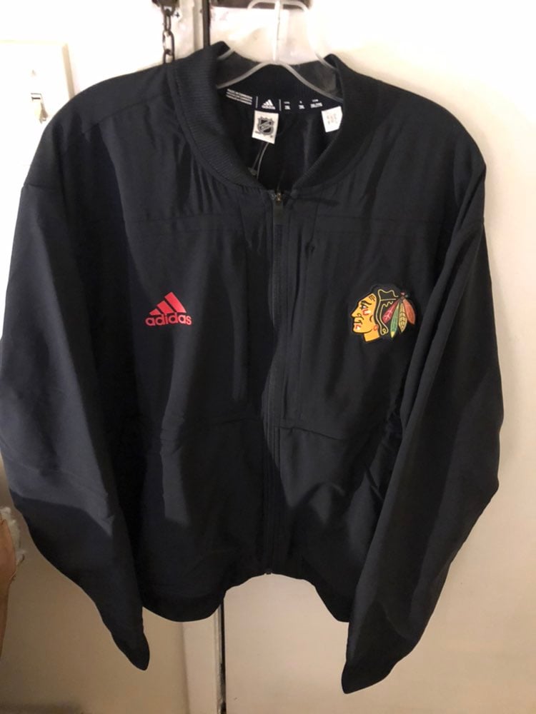 Chicago Blackhawks Adidas bomber JKT 2XL
