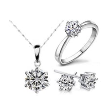 Necklace Earrings & Ring Set