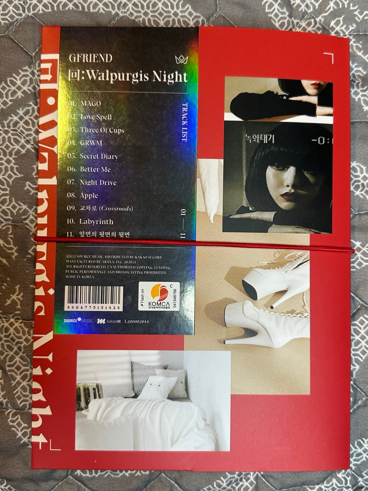 Signed Gfriend - Walpurgis night