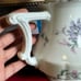 Antique Limoges France Porcelain Teapot,Angelique RARE