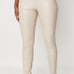 Cream faux croc leather pants size US 8