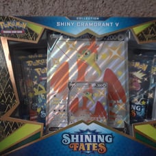 Pokemon Shining Fates Collection Shiny Cramorant V