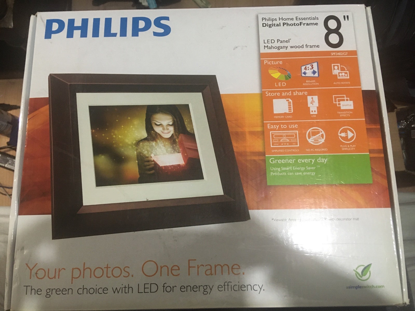 Philips 8” Digital Photo Frame