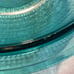 Pyrex Basketweave Casserole Bowl & Lid Teal