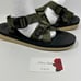 Suicoke x CLOT CHIN2 Cab Mandarin Silk Olive Green Sandals Size: 9.5 M