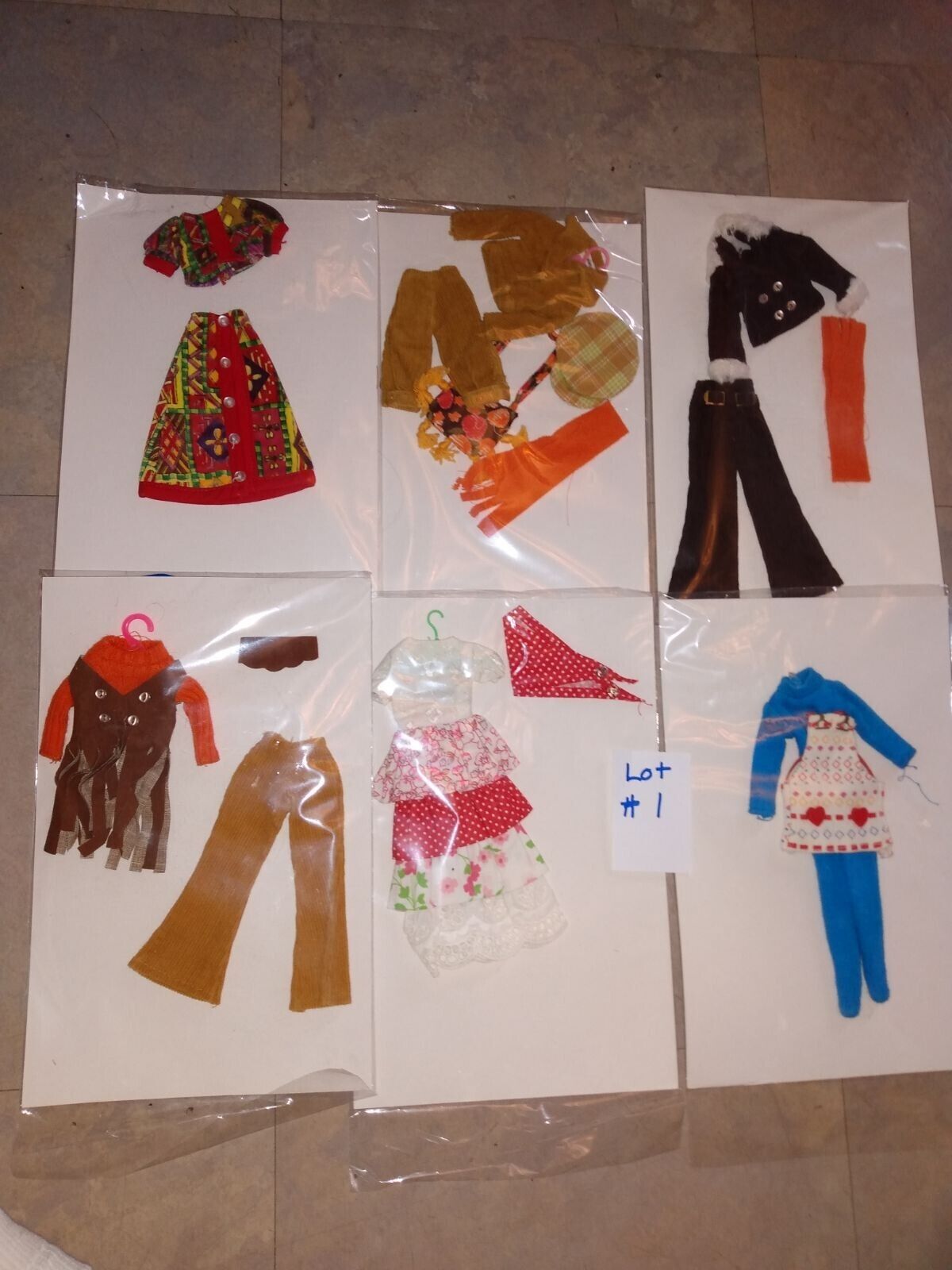 Vintage Hasbro The World of Love Fashions Lot One