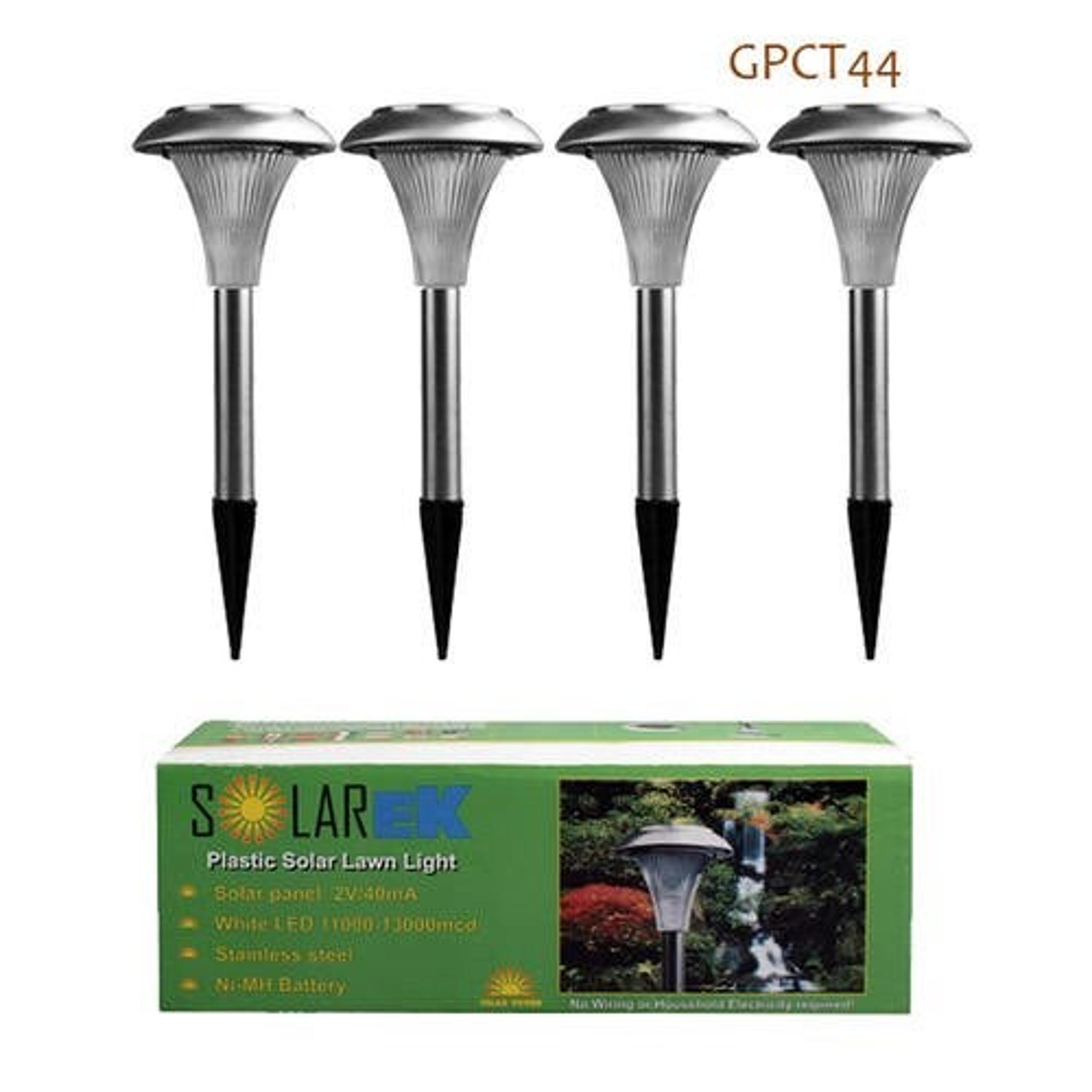 Plastic Solar Lawn Lights