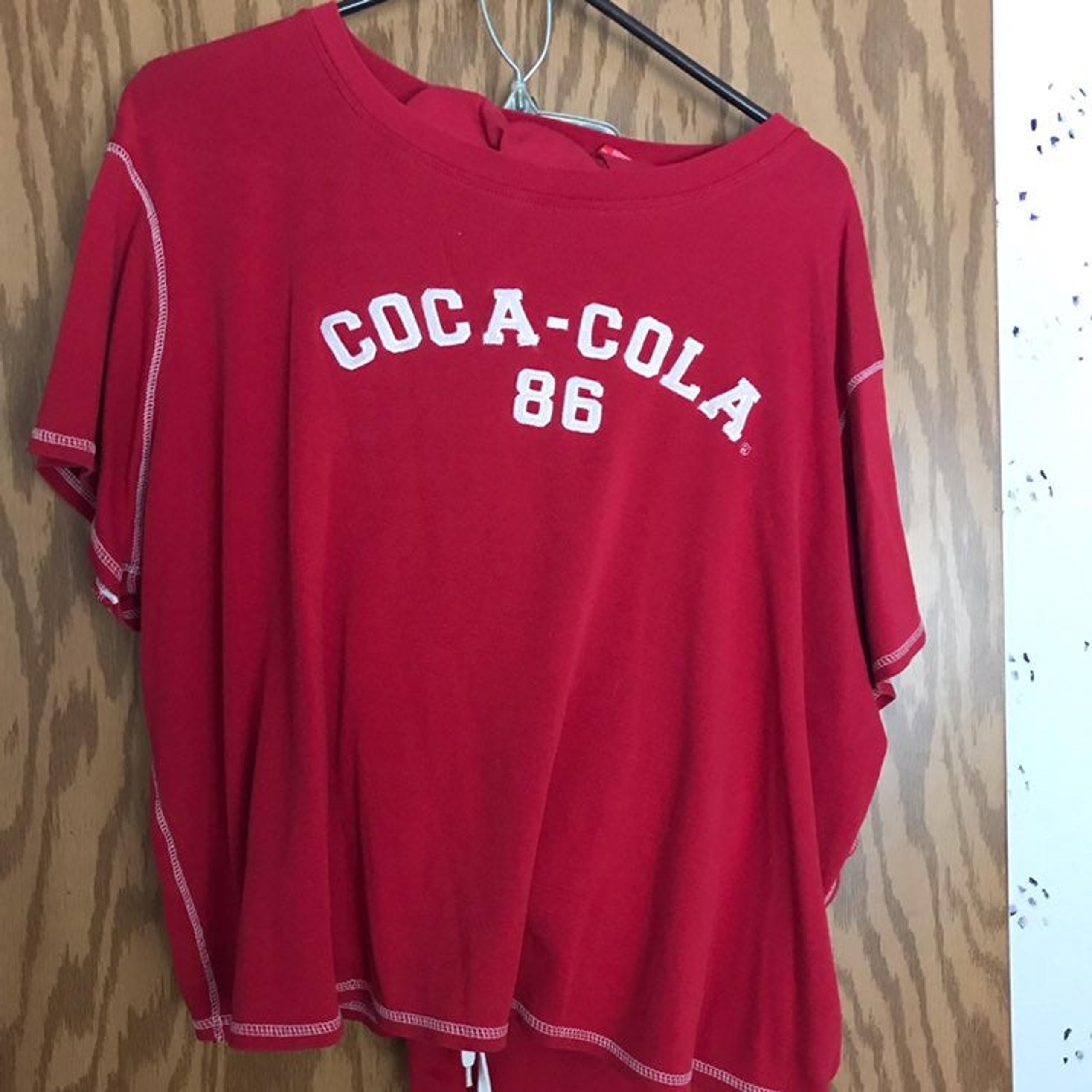 coca cola jogging suit