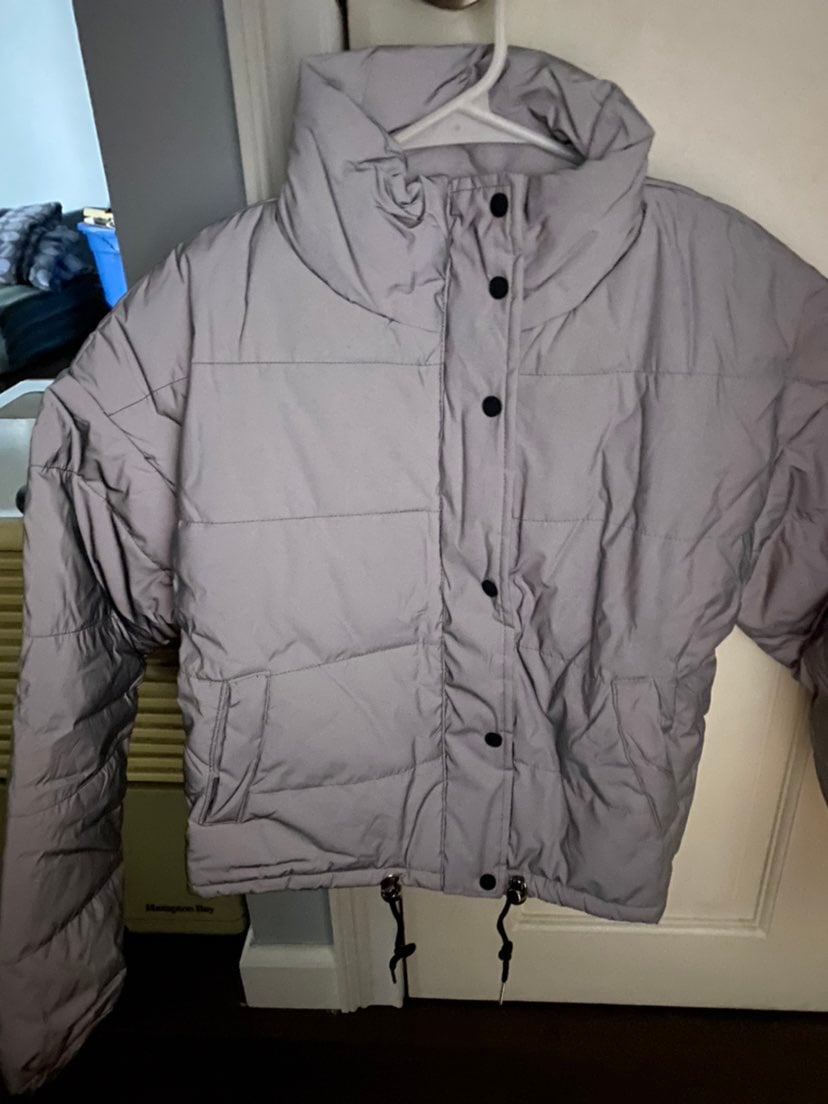 Reflective Puffer Jacket