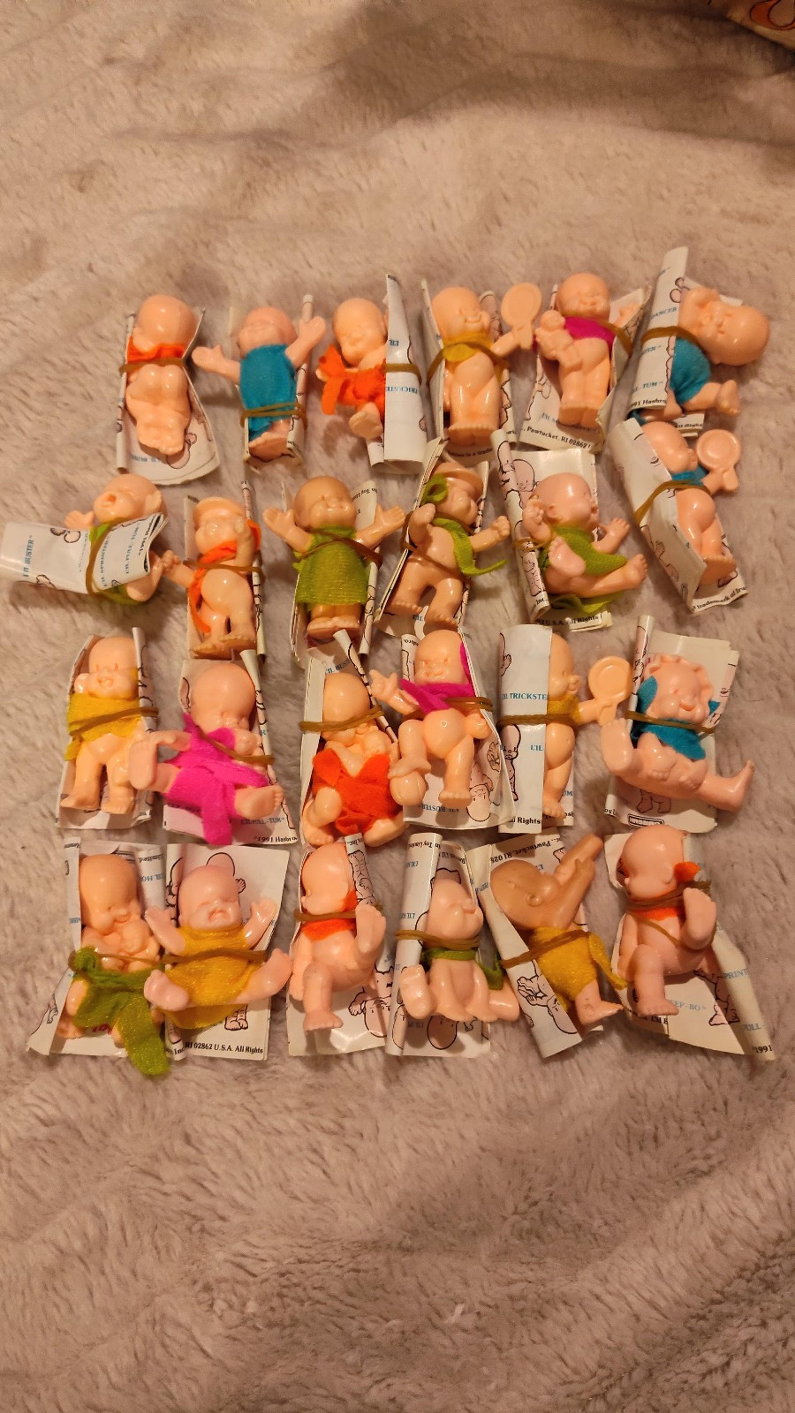 Vintage 1991 Hasbro Mini Babies (24ct Bundle)