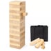 Costway Giant Tumbling Timber Toy 54 PCS Wooden Blocks Game w/ Carrying Bag,zoia