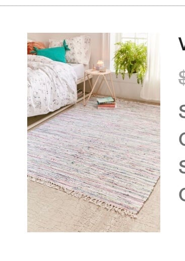 Urban Outfitters Woven Rug