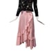 Anthropologie Maeve Penny Striped Pink Stripe Skirt- Medium