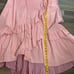 Anthropologie Maeve Penny Striped Pink Stripe Skirt- Medium