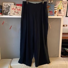 Lauren Ralph Lauren Pleated Linen - blend Twill Wide Leg Pants