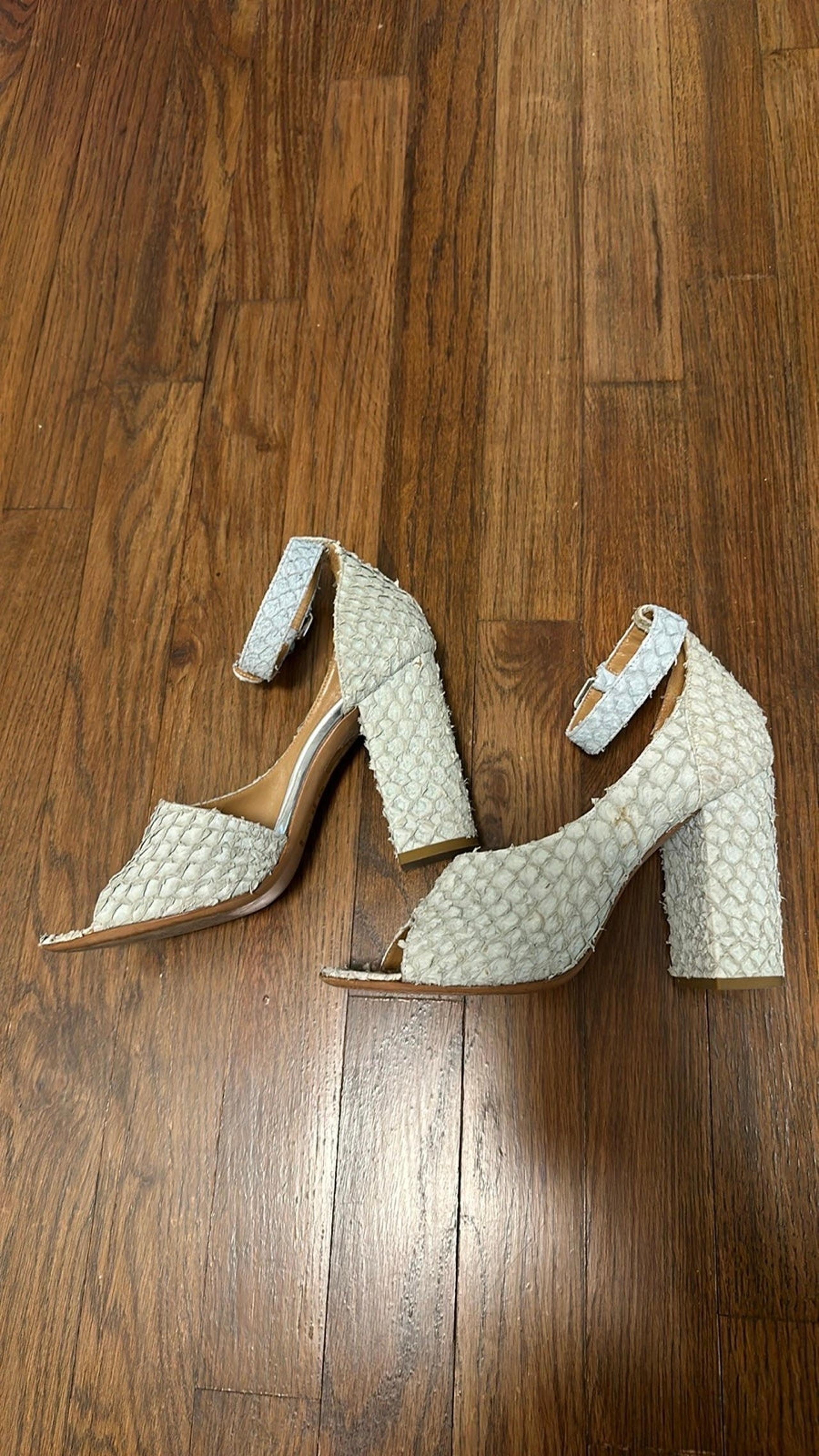 3.1 Philip Lim exotic leather heel