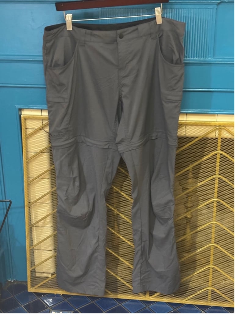 Women's Macpac Gray Convertible Hiking Pants Size 16