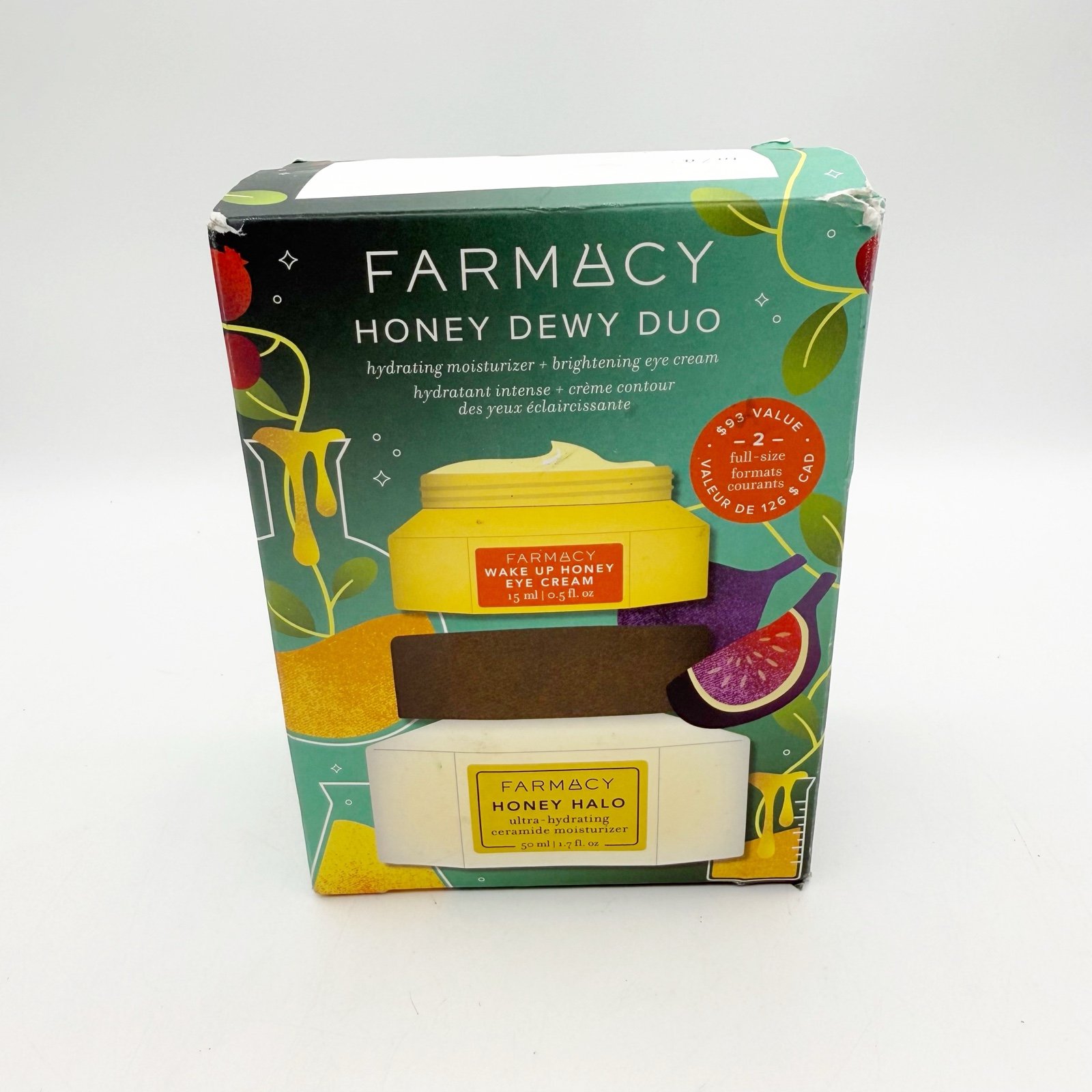 Farmacy honey dewy duo eye cream and moisturizer