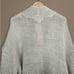 {Love Riche} Loose Knit Cardigan Sweater with Fringe Detail in Cream - Large