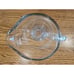 Vintage 80s Large Heavy Clear Glass Beer Serving Pitcher