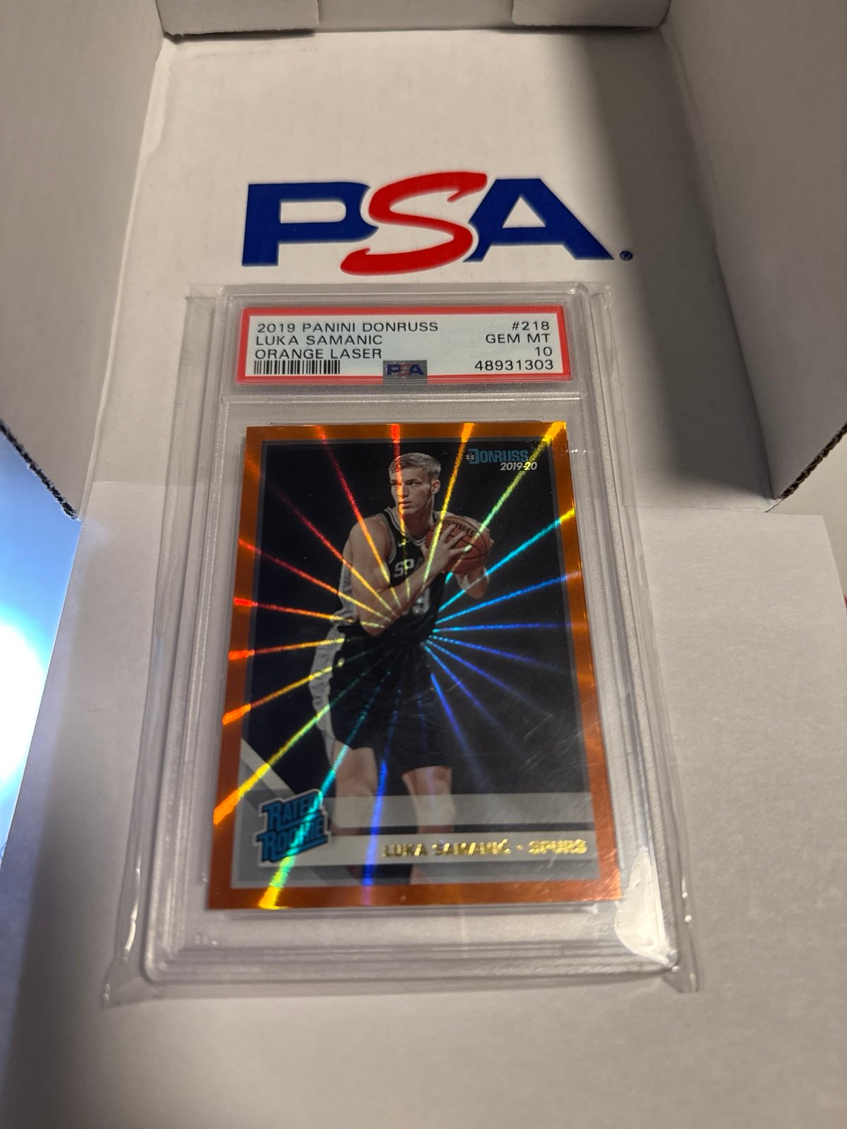 Luka Samanic rated rookie PSA10