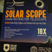 Travel, solar scope, 50 mm refractor telescope