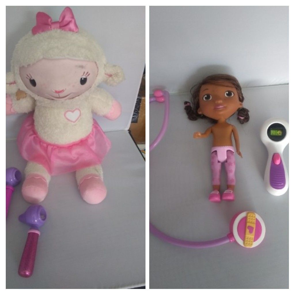 Doc mcstuffins lamb plush