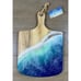 NWT Ocean Epoxy Resin Cutting Board 17 by Rusted Indigo Handmade in California