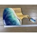 NWT Ocean Epoxy Resin Cutting Board 17 by Rusted Indigo Handmade in California
