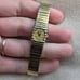 Vintage and Very Unusual Seiko Small Oval Shaped Face Gold Tone Bracelet Watch