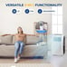 3-in-1 Portable Air Conditioner with Built-in Dehumidifier Function