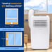 3-in-1 Portable Air Conditioner with Built-in Dehumidifier Function