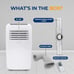 3-in-1 Portable Air Conditioner with Built-in Dehumidifier Function