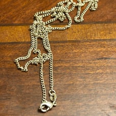 Necklace 925 sterling silver 6.01g i14 29 inch long