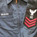 80's US Military Authentic Submarine Jacket US NAVY Utility Jacket Size 40