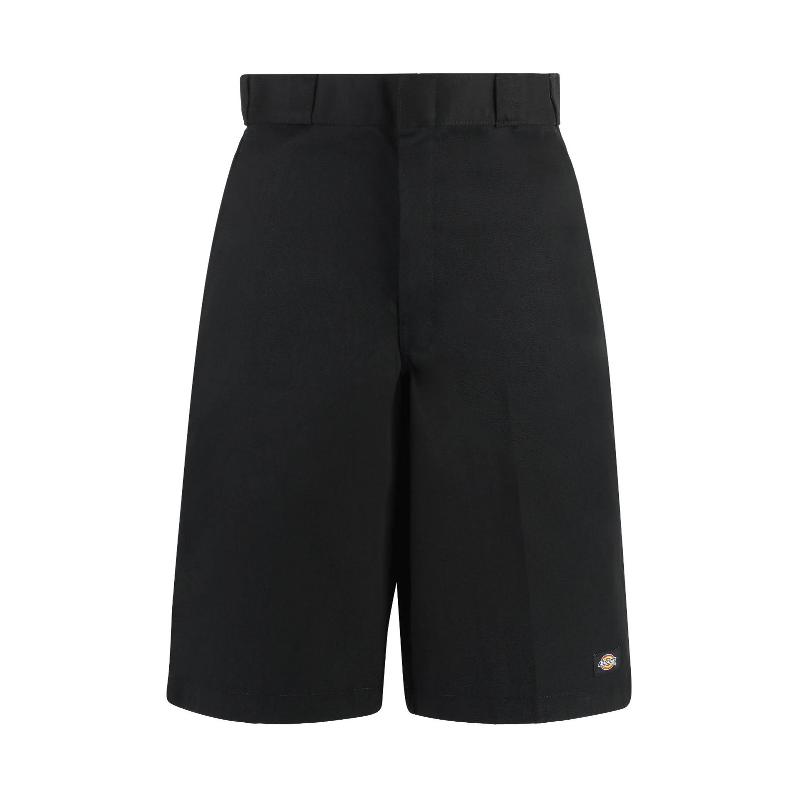 Dickies Flat Front Black Work Shorts 13" Loose Fit Multi Pocket Mens 30
