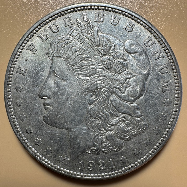 1921-D Morgan Silver Dollar 14475