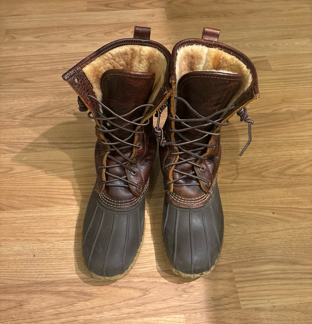 Shearling lined Bean Boots
