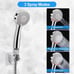 Shower Head , 8 Inch High Pressure Rainfall Shower Head / Handheld Shower