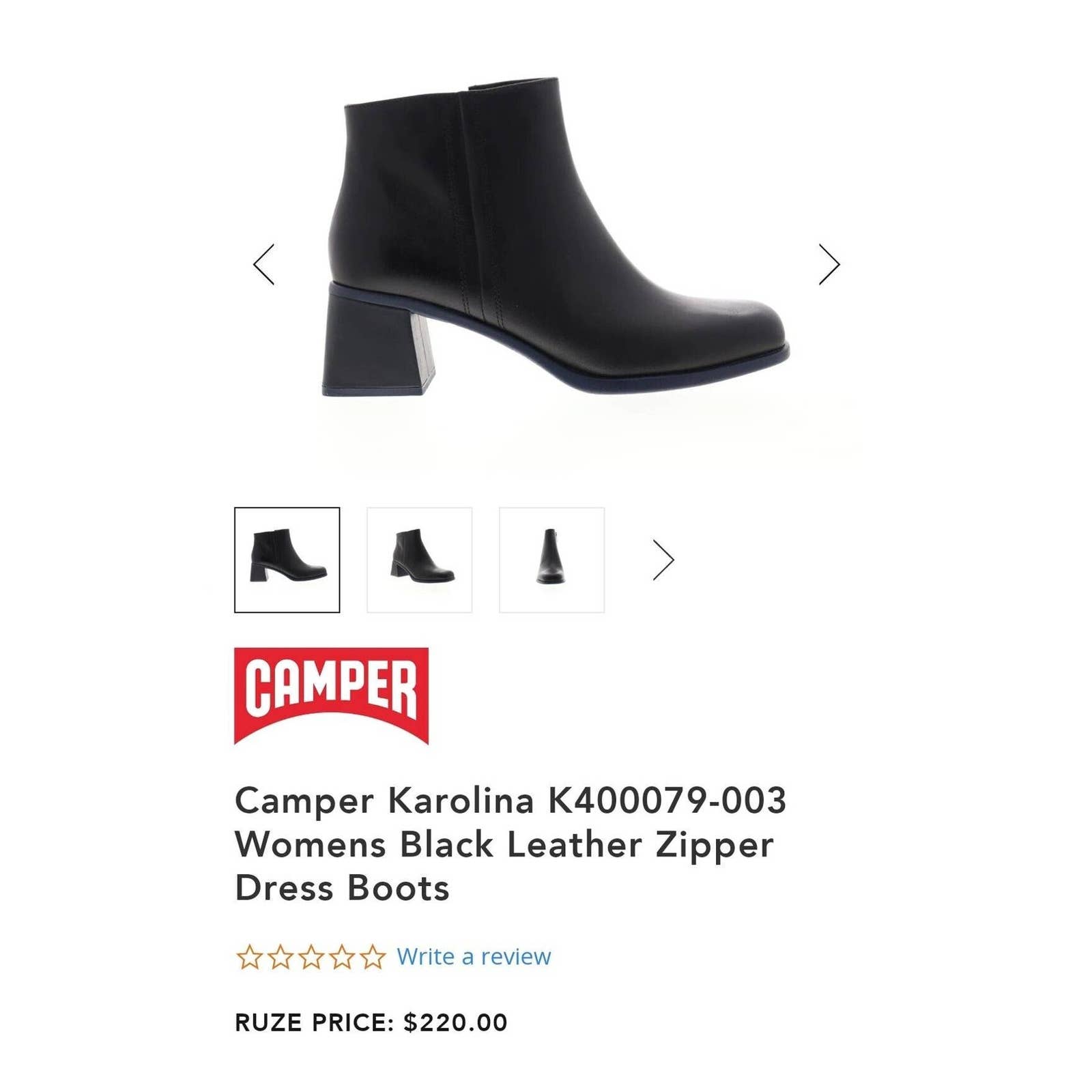 Camper karolina boots top